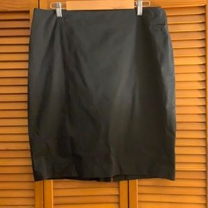 classic black skirt
